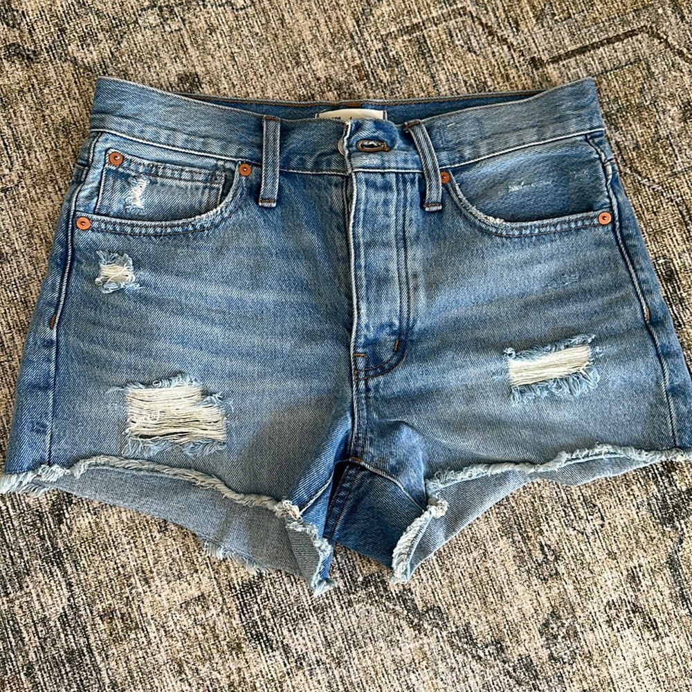 MADEWELL Relaxed Denim Shorts